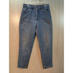 L.L. Bean Double L Fleece Lined Vintage Jeans Stonewashed Mens Denim Jeans 31x29